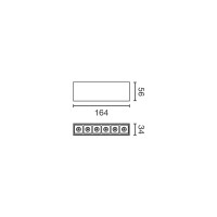 Светильник NESO POINT 6 2700K 34° черный Casambi
