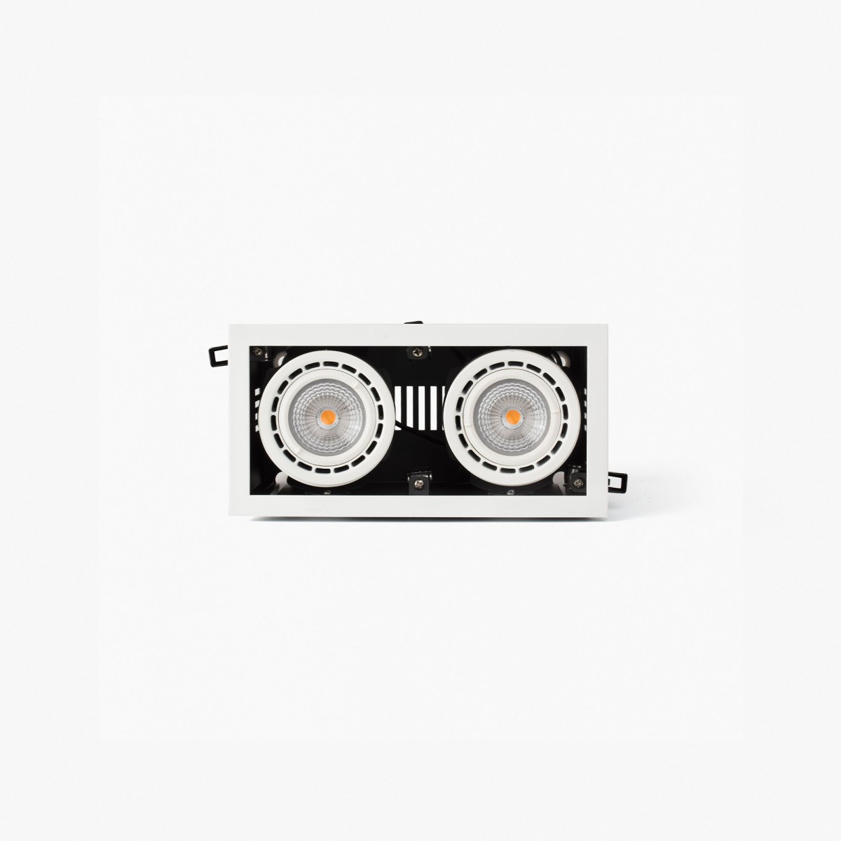 Встраиваемый светильник Nano Colin-2 с рамкой белый LED 14-26W 2700K 2