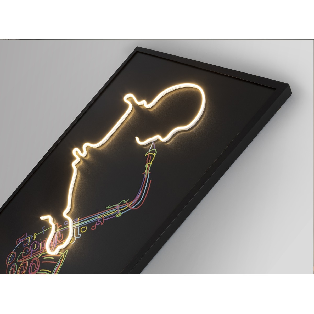 Saxofon Светодиодная картина LED 80X120
