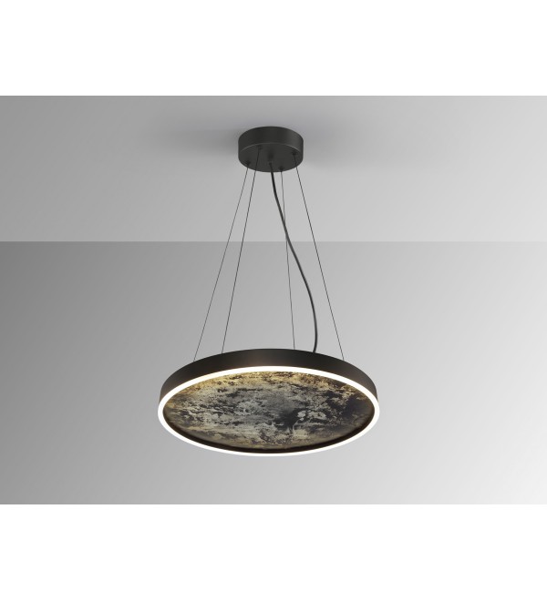 Подвесной светильник Stone CCT- черный LED 60D