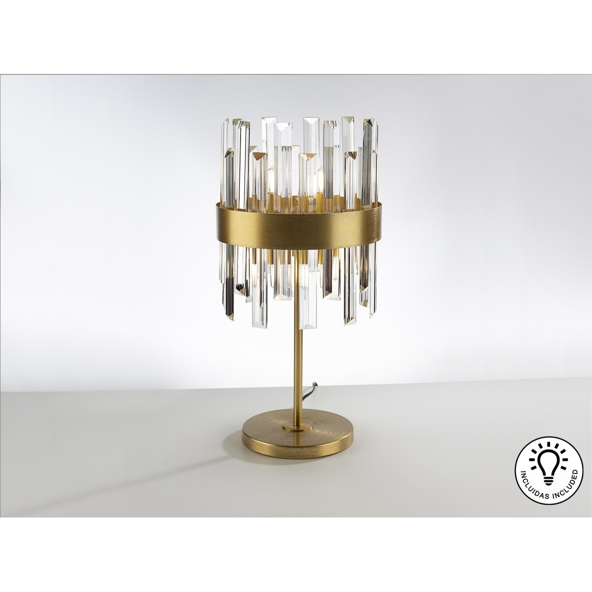 Настольная лампа Grace 6L золотая