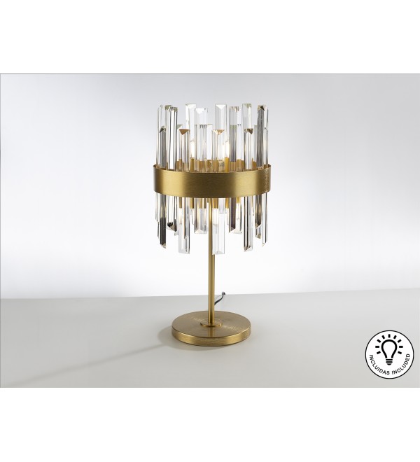 Настольная лампа Grace 6L золотая