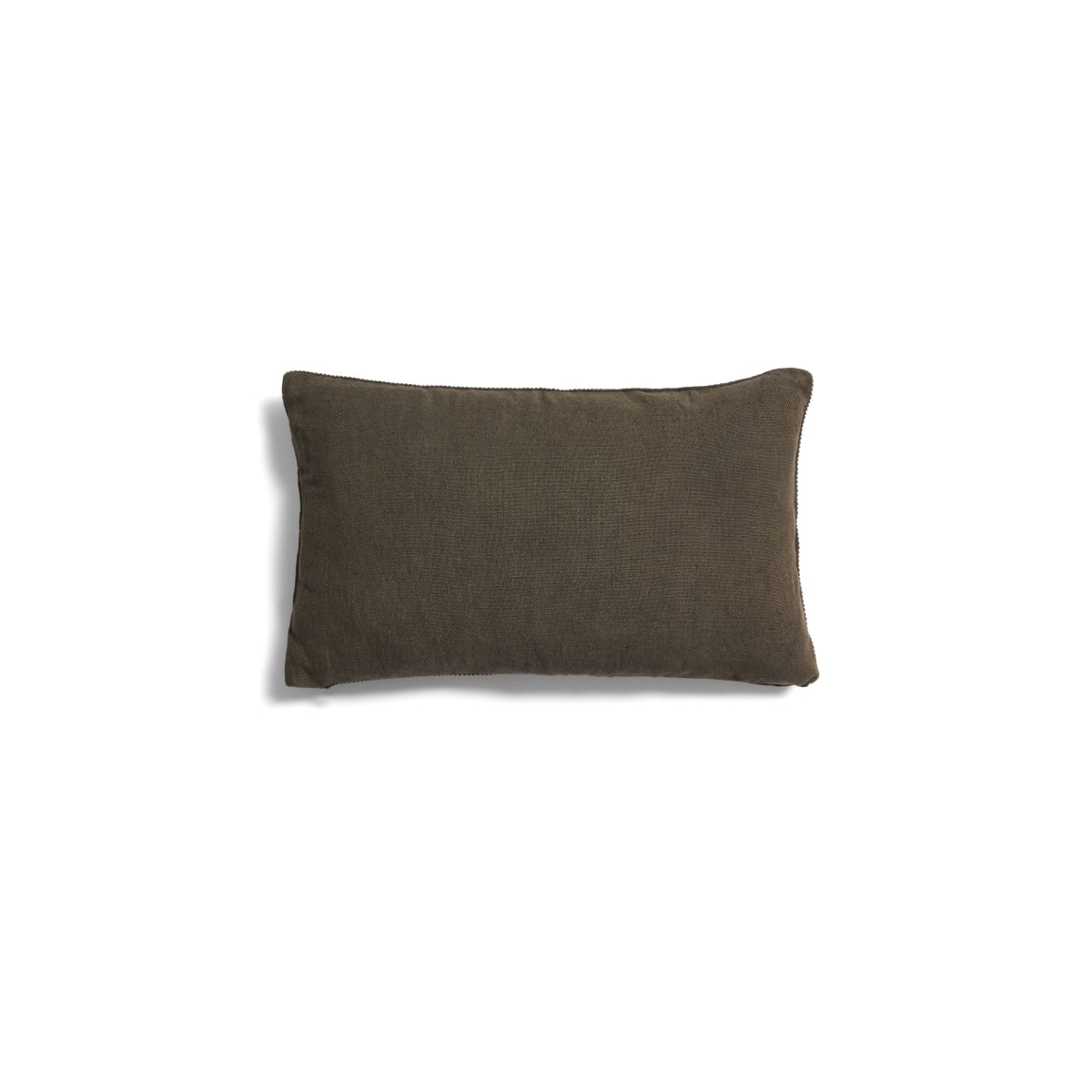 Чехол для подушки Seliria из коричневого вельвета с вышивкой, 30 x 50 см