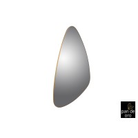 Зеркало треугольное Orio 168Х81 золото