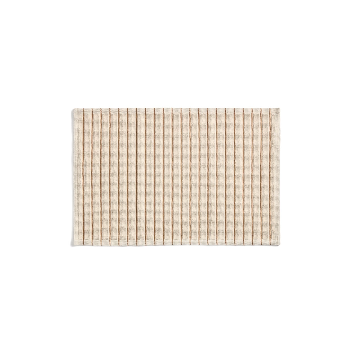 Хлопковый коврик для ванной Merade с оранжевыми полосками, 50 x 80 см
