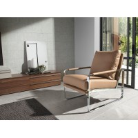 Кресло SF399/5046 из экокожи цвета норки