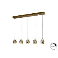 Подвесной светильник Rocio LED 5L золотой
