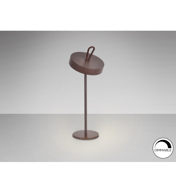 Gong Настольная лампа LED с отделкой Corten 