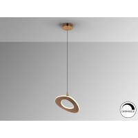 Mirena Люстра 1L розовое золото