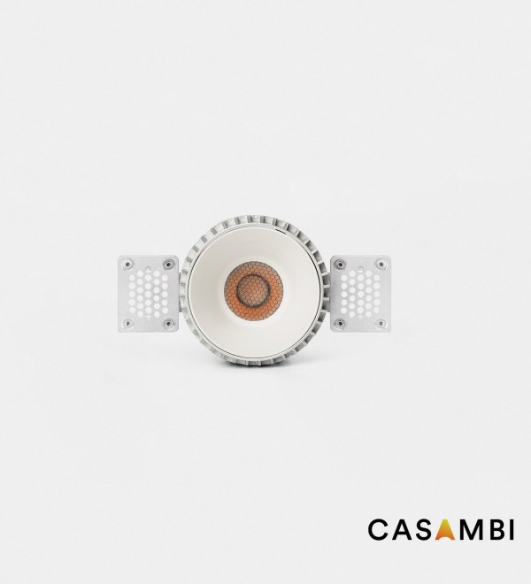 Tulipa Белый встраиваемый даунлайт без рамки 7W 24° 4000K CRI90 Casambi