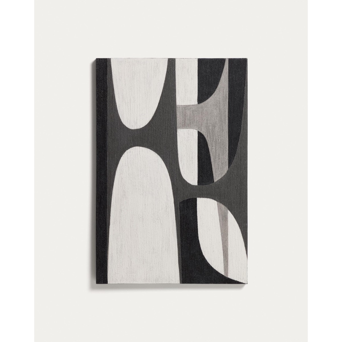 Абстрактная черно-белая картина Onure, 60 x 90 см