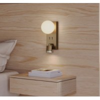 Бра Tea A1337/2 золотой металл/белый мрамор
