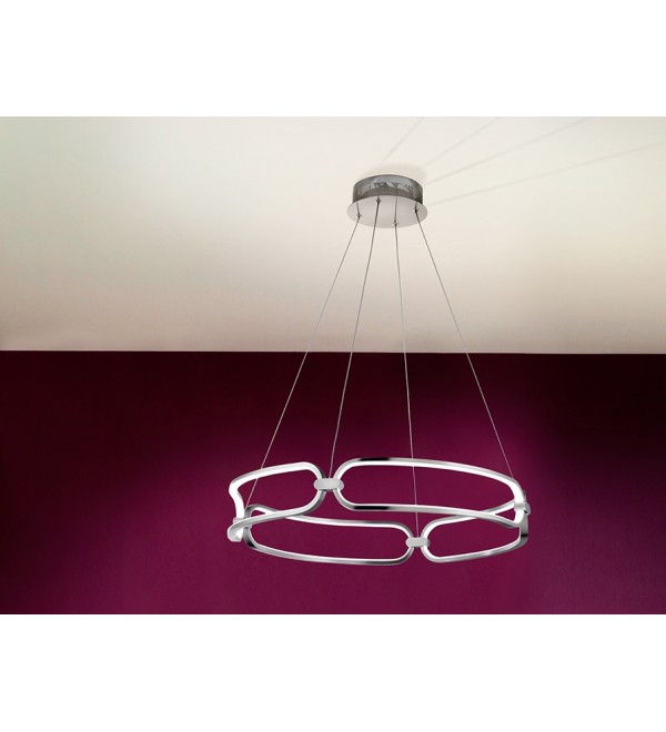 Подвесной светильник Colette LED хром 60Ø DIM