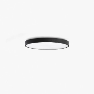 Потолочный светильник Domio Ш600 43W черный OPAL 3000K CRI80