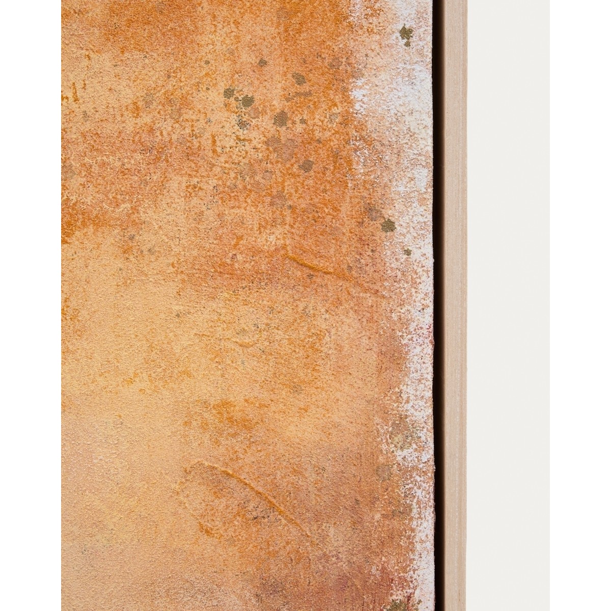 Абстрактная картина Selnar желтая 60 x 90 см