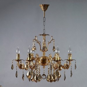 Люстра MANTRA Granada Ambiente 6L 2118/6 AB Honey Leaf