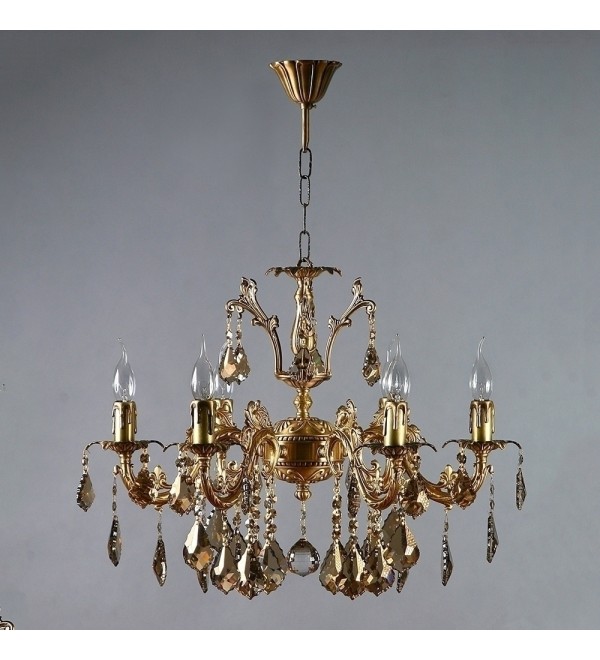 Люстра MANTRA Granada Ambiente 6L 2118/6 AB Honey Leaf
