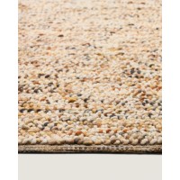 Разноцветный ковер Elanis из шерсти букле 200 x 300см