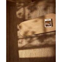 Ковер Derule бежевый из джута и шерсти 230 x 160 см