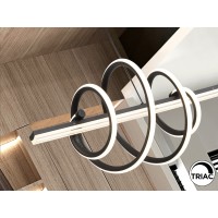 Люстра Tornado черная
