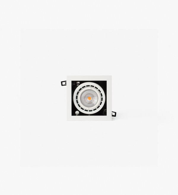 Nano Colin-1 Белый встраиваемый светильник с рамкой 7-13Вт 2700К 20°