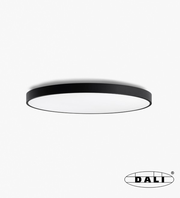 Потолочный светильник Domio Ш800 78W черный PRISM 4000K CRI80 DALI