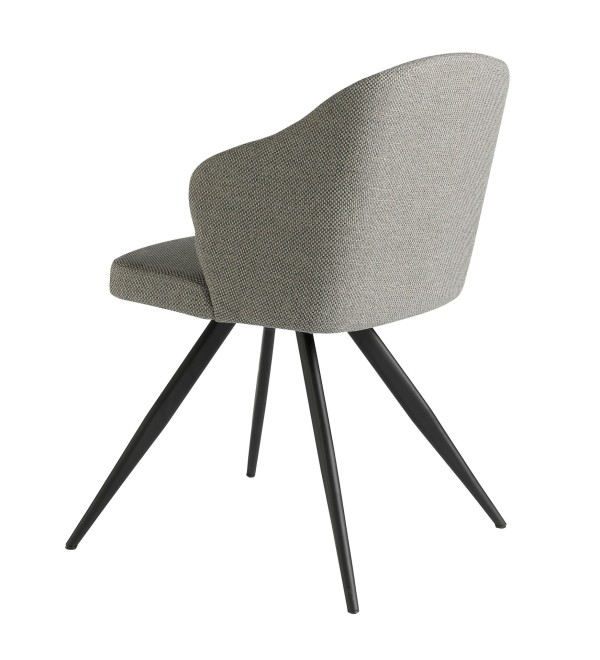 Стул F3208-GRIS /4057 черные ножки