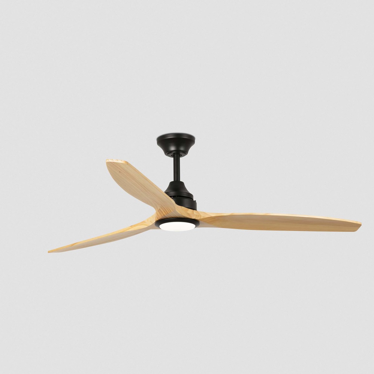 Вентилятор ALO DC Ш1520MM черный / дерево 3 PALAS 20W CCT