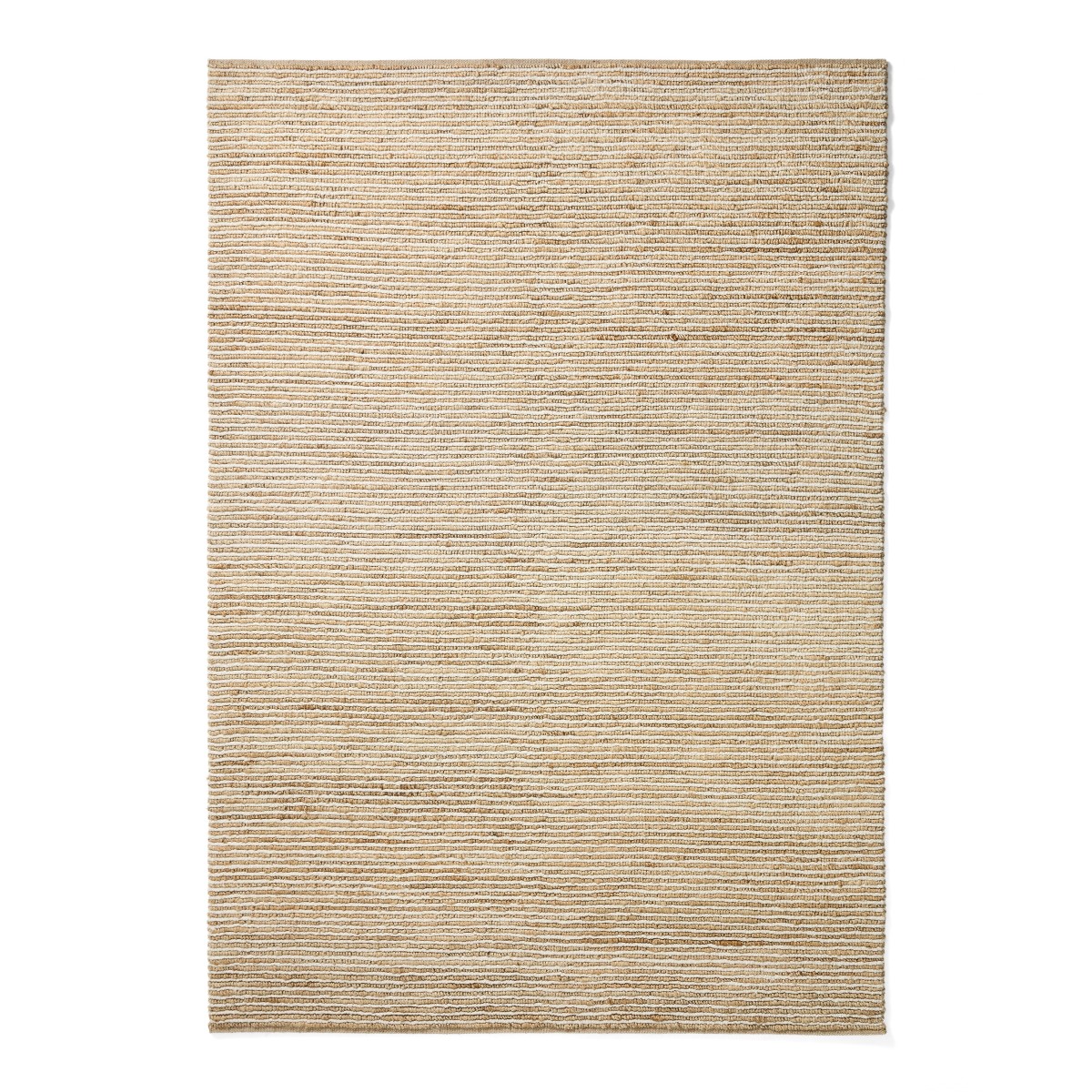 Ковер Derule бежевый из джута и шерсти 200 x 300см