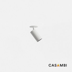 Проектор Fost PULLDOWN белый 15W 12° 3000K CRI90 Casambi