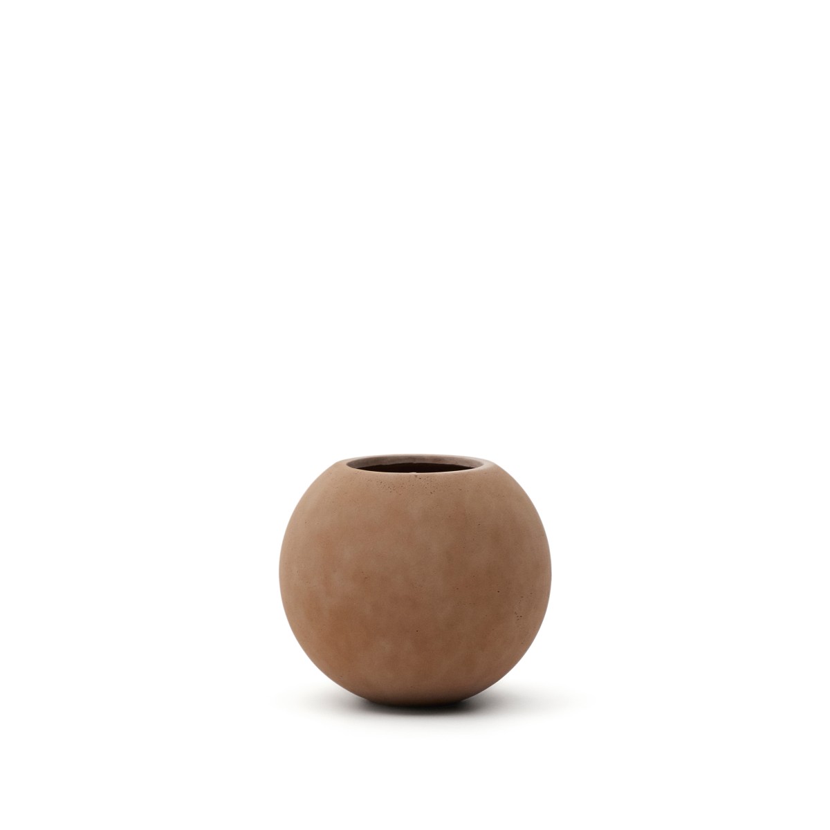 Кашпо Solna терракотовое с эффектом цемента Ø66см