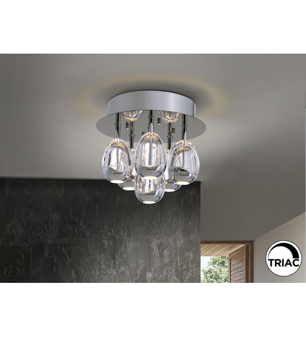 Потолочный светильник Rocio 6L хром DIMABLE