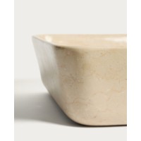 Раковина Darnen из бежевого мрамора 55 x 35 см