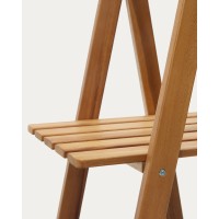 Victora Уличный стеллаж из массива акации 80 x 140 см