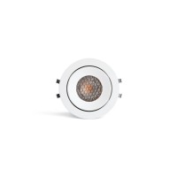 KIVI Встраиваемый светильник ORIENT. белый 7W 3000K 36° IP44