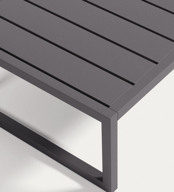 Comova Столик для улицы из черного алюминия 60 x 60 см