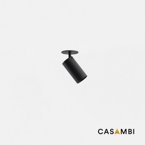 Потолочный светильник FOST PULLDOWN 15W черный 12° 4000K CRI97 CASAMBI