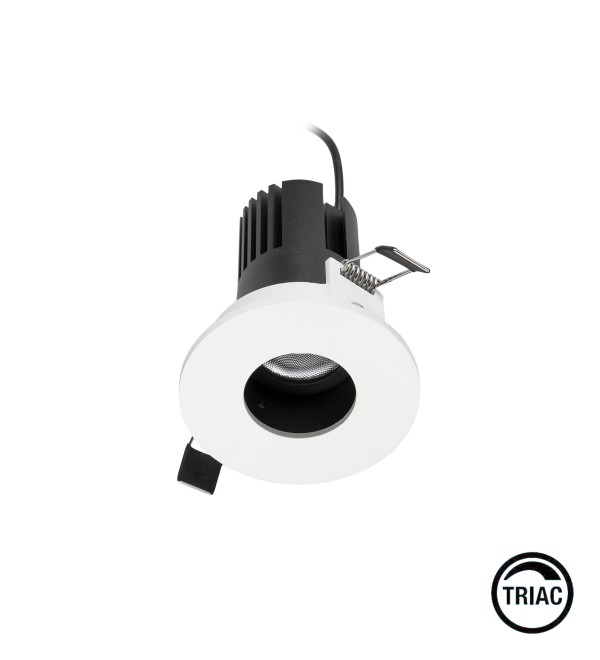 Встраиваемый точечный светильник KIRA PINHOLE FIJO IP20 10W белый 15є 2700K TRIAC