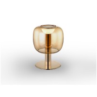 Настольная лампа Icon золотой/янтарный