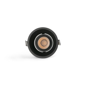 TULIPA Встраиваемый светильник 10W 2700K CRI90 15° черный TRIAC