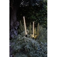 Лампа Bambou 1068 с шипом черная LED 8W 2200K