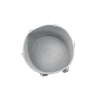 Корзина Древесный жемчужно-голубая 30*30