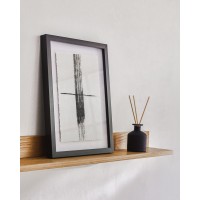 Abilen Полка из шпона дуба 80 x 15 см