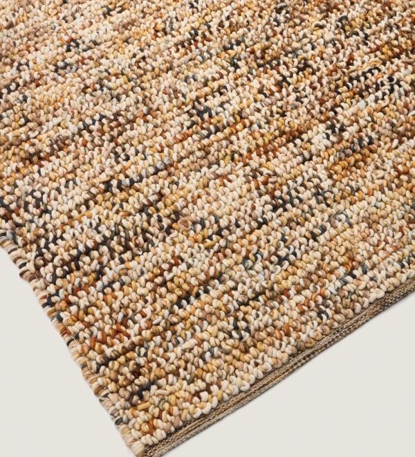 Разноцветный ковер Elanis из шерсти букле 200 x 300см
