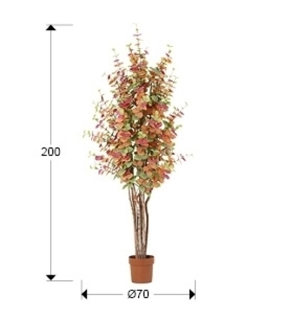 Eucalipto color h200 Искусственное растение