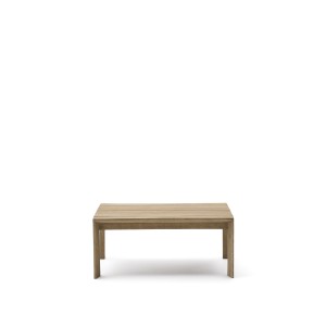 Журнальный столик Ambra из массива акации со светлой отделкой 82,5 x 82,5