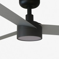 Потолочный вентилятор CRUISER L Ш1320MM черный/алюминиевый 3 P 18W LED DIM TUYA