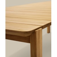 Стол Icaro из массива тикового дерева, 220 x 102 см