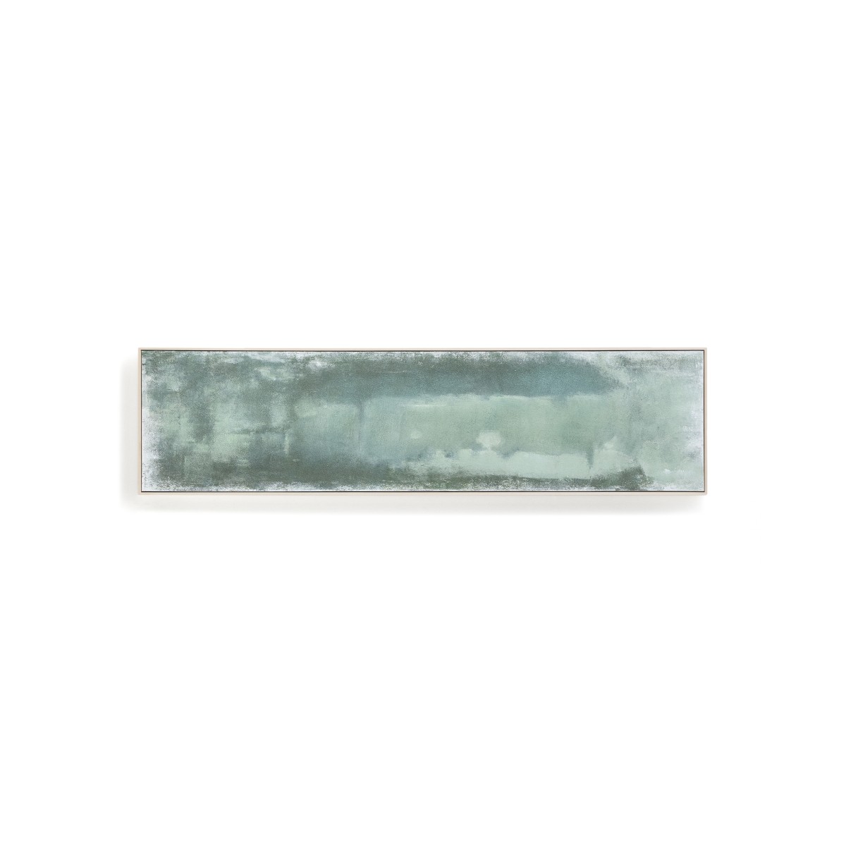 Абстрактная картина Selnar зеленая 182 x 47 см