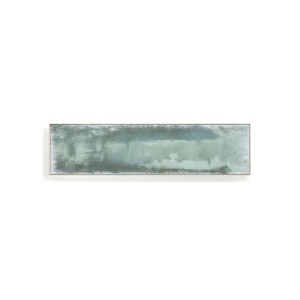 Абстрактная картина Selnar зеленая 182 x 47 см